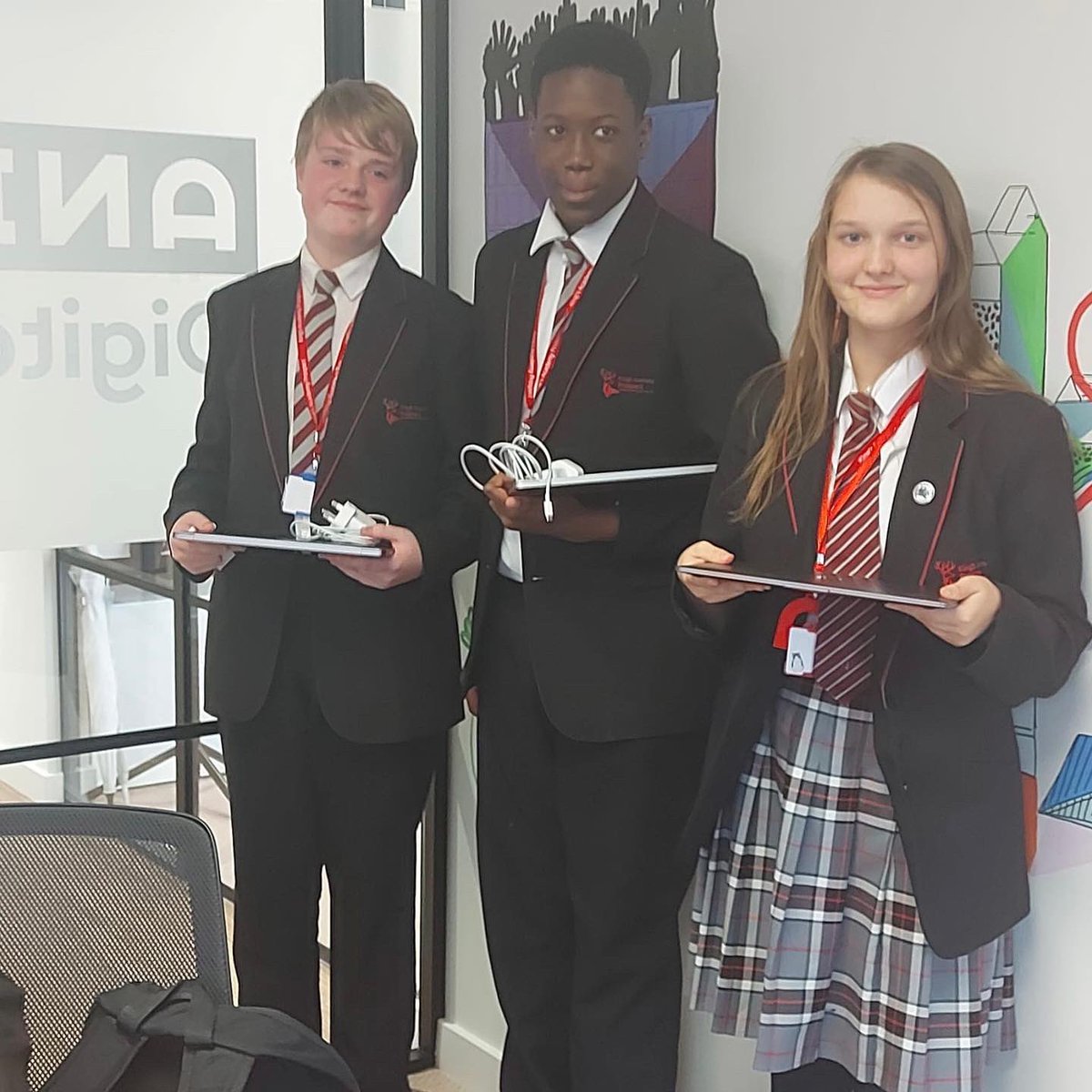 kaprospect's tweet photo. 20 Y9 students had the most amazing day @AND_Digital Inspiring Minds program, learning about coding, building robots, developing software, presenting skills, design &amp; product design &amp; development. Goody bags for all &amp; MacBooks for Natalia, Cameron &amp; Thierrey. 
Thank you so much! https://t.co/iG7mlMIW1B