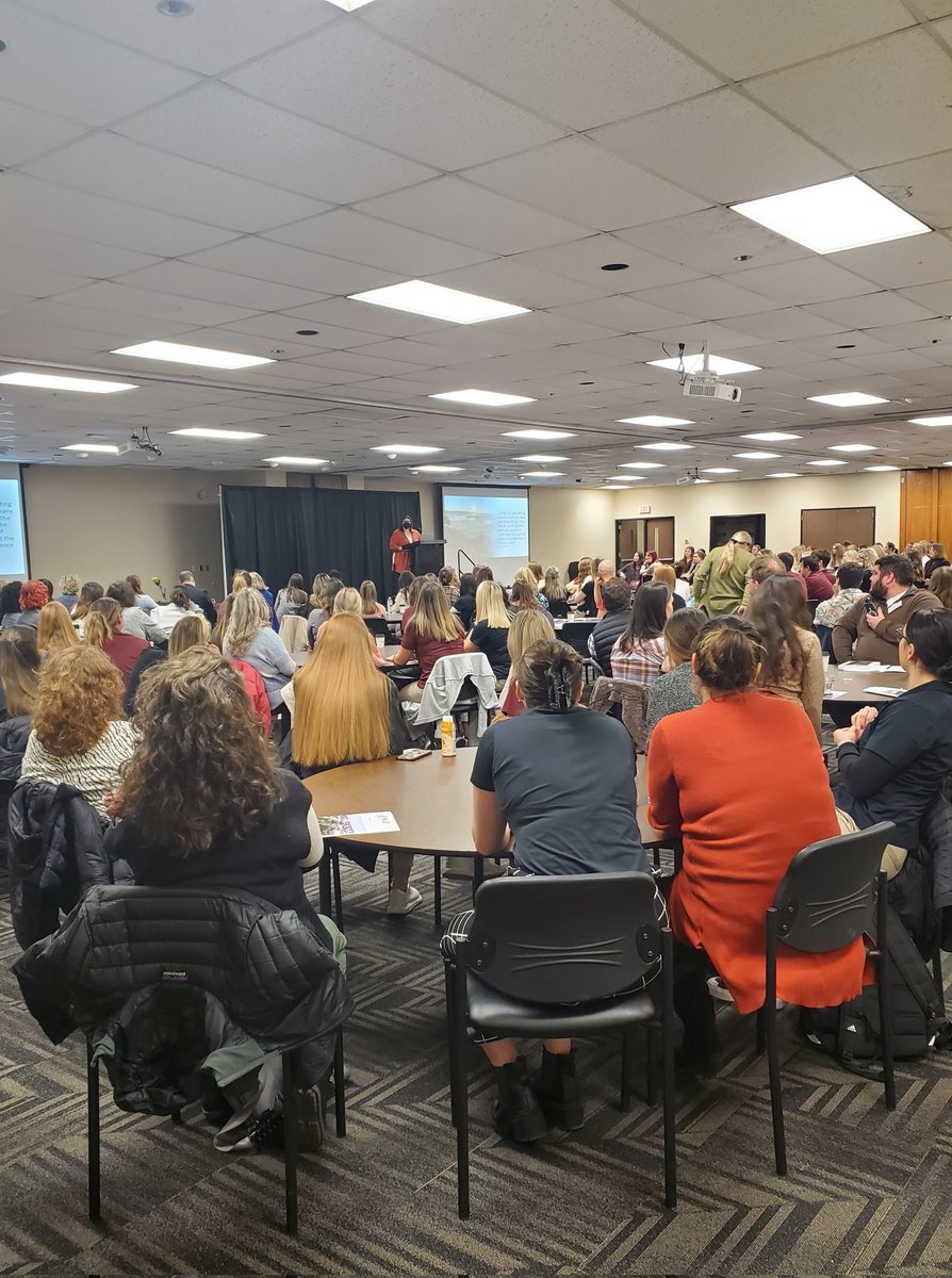 EngagedAgingLab's tweet photo. @DrERhodus presented a call of action for clinical intervention research today as Keynote speaker @eku 17th Annual Occupational Science and Occupational Therapy Department Research Day! Full circle from student thesis defense to researching the change you wish to see. @UKSBCoA https://t.co/0GgLXUqjpH