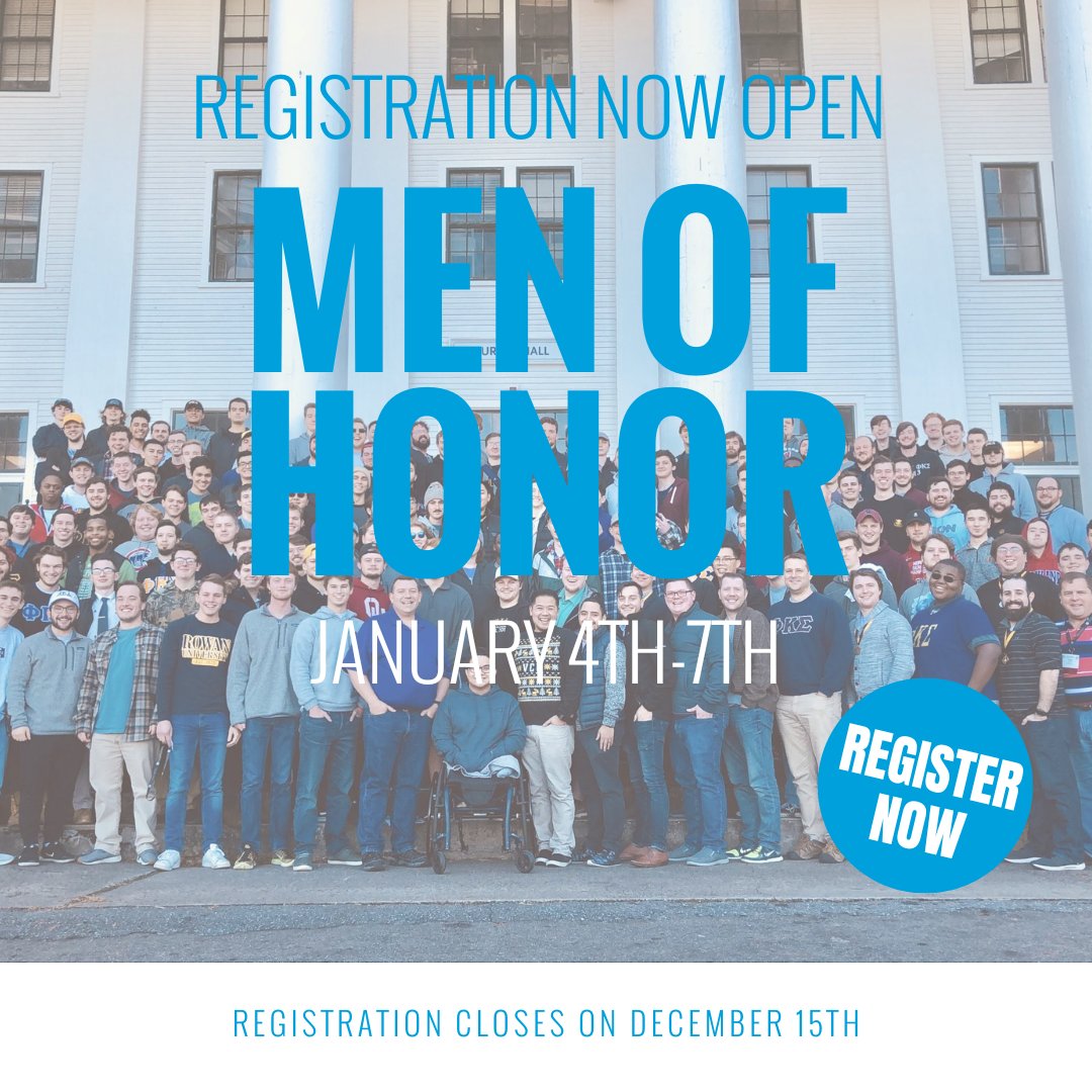 Registration for Men of Honor is now live on Phi Kap Connect! Look for the banner at the top left on the home page. 

Event details can be found on the registration page, which closes on December 15th.