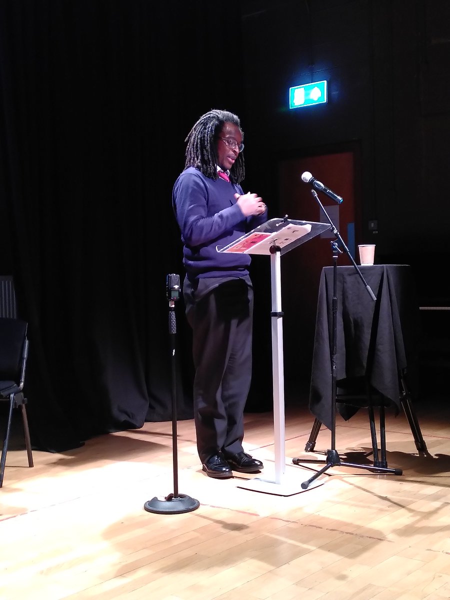 Absolutely tremendous keynote on sonic modernities in Black British poetry and music by Kayo Chingonyi #TakingtheMic2022