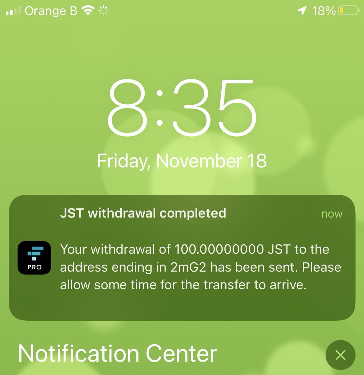 MJrahimivub's tweet photo. @SBF_FTX I withdrew this coin last week and I got it right now. Anyone received their coins from FTX? https://t.co/w6ORjXRCuv