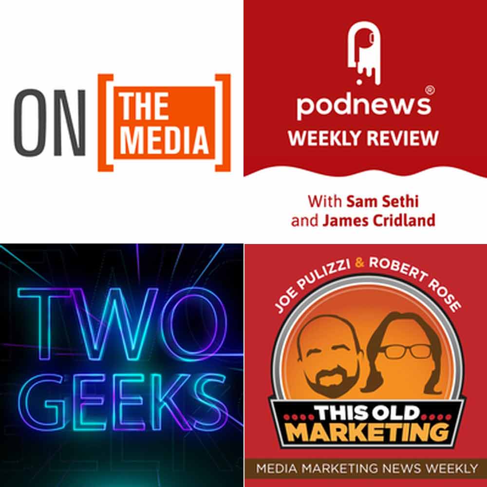 podcastguide_us's tweet photo. Podcasts covering Mastodon: 
On the Media: https://t.co/47aZQXeSy6
Two Geeks and A Marketing Podcast: https://t.co/j7hx0HcuDp
Podnews Weekly Review: https://t.co/YVk0m8vWME
Thsi Old Makreting: https://t.co/Z7k410YX99

#podcast #mastodon https://t.co/aJhD2Qgfl9