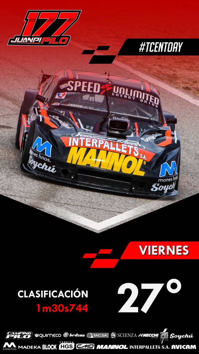 #TCenToay #TCPista 👉 P27 en una clasificación en la que esperábamos estar más adelante. Mañana buscaremos remar desde el P14 en la primera serie.

-
-

📱 @mtintegralpress | 📸 <a href="/DamianBarisch/">Damian Barischpolski</a>