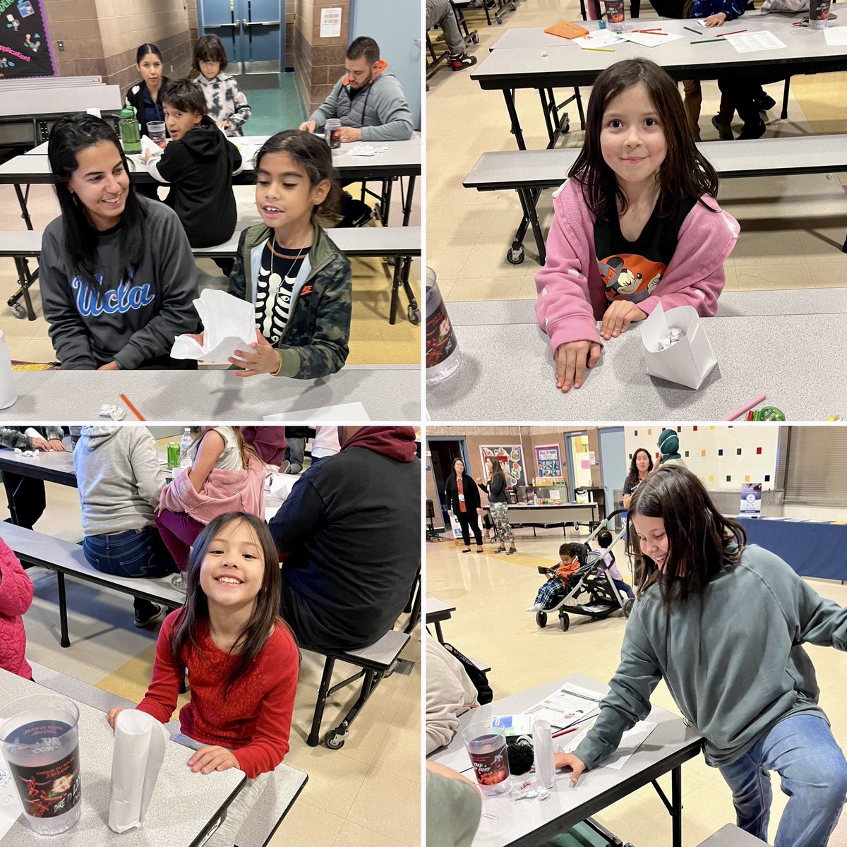 CCSDFamily's tweet photo. 🚂 It’s full STEAM ahead at @thiriotes! 

These K-5 families practiced collaboration and creative thinking with simple STEAM activities that they can continue at home. 

Want to schedule a workshop at your school? Contact our office at 702-799-0303, option 2. https://t.co/1yON3oNZN3