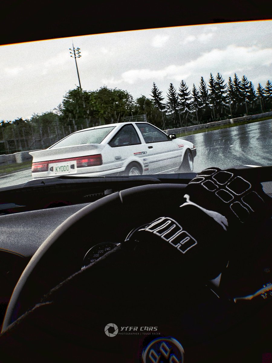 ytfrcars's tweet photo. Think you can battle Keiichi Tsuchiya's AE86 in the rain at Tsukuba Circuit?ππ§π―π΅
#ytfrcars #photooftheday #photography #gt7 #granturismo #playstation #driftking #initiald #ae86 #gt86 #jdm #jdmcars #racing #drifting #slipangle #hotversion #bestmotoring #carprime https://t.co/fD7f9AmzQq