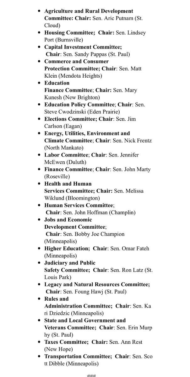 Stowydad's tweet photo. Senate chairs. #mnleg https://t.co/d6QNeTooYE