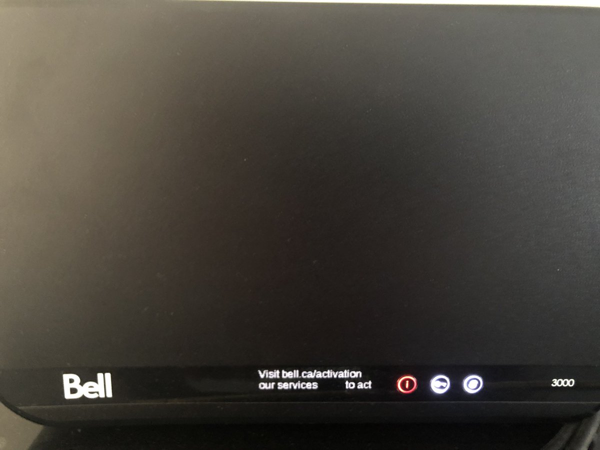 CommonSenseRv's tweet photo. @Bell_Support I did contact you 3 times since yesterday and I just received a phone call that the network was fixed - but notworking yet even after I restarted the modem https://t.co/C1R9QegN6k