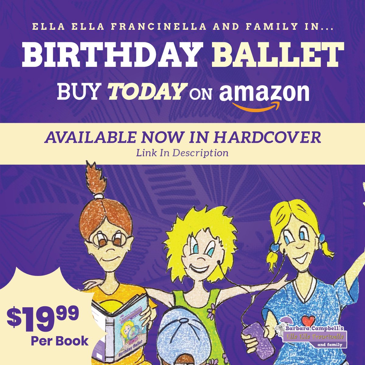 MrMouseMoments's tweet photo. “Birthday Ballet” Now on Amazon, just in time for the holidays!

Visit https://t.co/jg8Xov1kEq to get your copy!

#childrensbooks #childrensbookseries
#childrensstories #miracles #religiouschildrensbook
#kidsbooks #kidsbookshelf #bookstagram #charity
#childrenscharity https://t.co/QSlZ5wpneN
