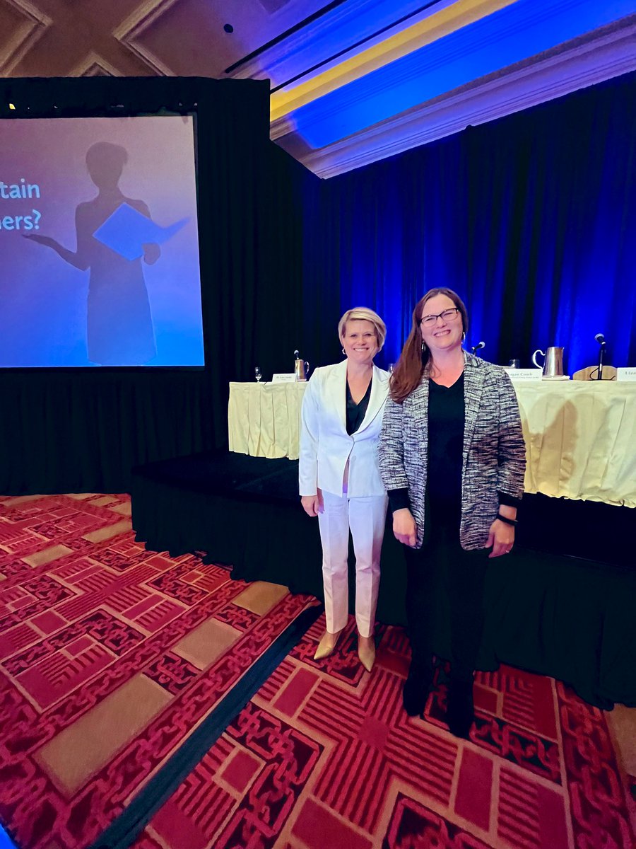 CTruittEdu's tweet photo. Really enjoyed speaking at @ExcelinEd and learning about the innovative ways states are retaining high-quality #teachers. In NC, we are exploring how to reimagine licensure, professional development & compensation to better support educators and improve student outcomes. #EIE22 https://t.co/casOzS9TNB
