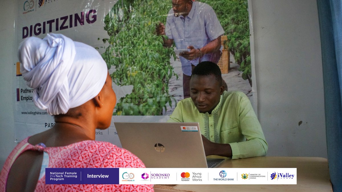 iValleyGhana's tweet image. This is to know their commitment level with regard to the training and also brief them about the training program. 
The shortlisted applicants will begin the training on Monday, 21st November 2022. 2/2

#iValleyimpact #youngafricaworks #pretechskills #gtlimpact #soronkoimpact