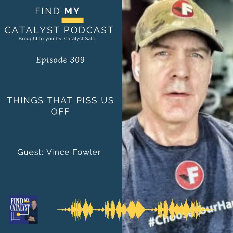 Vince Fowler 🤔 (@vincefowler) on Twitter photo Hot off the press, "Things that piss us off!" and no, we're not talking politics or Twitter 😉
It's a fun rant with solutions for dramatic effect.
Shout out to <a href="/simmons_m/">Mike Simmons #leadership</a> for the conversation. You should see this guy lift heavy weight - he's a machine! He's also a sales wiz! Hot off the press, "Things that piss us off!" and no, we're not talking politics or Twitter 😉
It's a fun rant with solutions for dramatic effect.
Shout out to <a href="/simmons_m/">Mike Simmons #leadership</a> for the conversation. You should see this guy lift heavy weight - he's a machine! He's also a sales wiz!