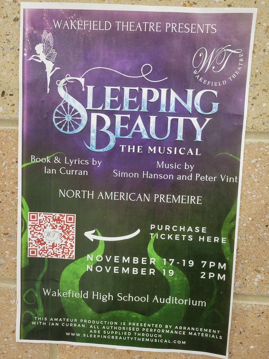 cmms_theatre's tweet image. BRAVO 👏🏾👏🏾 @wakefieldTC on a spectacularly entertaining and magical evening of live musical theatre. Fly over to Wakefield and see Sleeping Beauty the Musical!🧚‍♀️ @CMMSCougars @jr_troupe89195