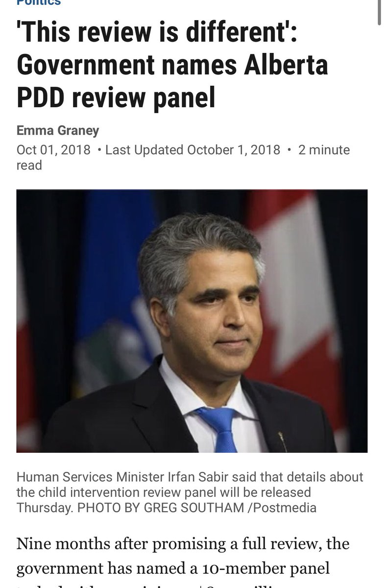 EdmABCanada's tweet photo. @jojabo69 @Creox @EdDay69984906 @RachelNotley @AlbertaDWA @AlbertaDisabil Remember that time Iran Sabir had his portfolio split in two for dropping Serenity’s file? #RIP yeah me too. Irfan promised he’d have more time for disability sector. That was a lie. They failed to accept a single #PDD recommendation like raising essential staff rates. #PDDReview https://t.co/k6TfF1J7ld