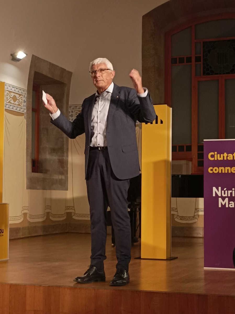 ERCVilanovadV's tweet image. Avui a l&apos;acte de presentació de la @NuriaMaynou a l&apos;alcaldia de Granollers #donaempoderada #donaamblideratge acompanyats del Honorable @perearagones i el Conseller @manelbalcells @ERCGranollers @ERCVallesOr