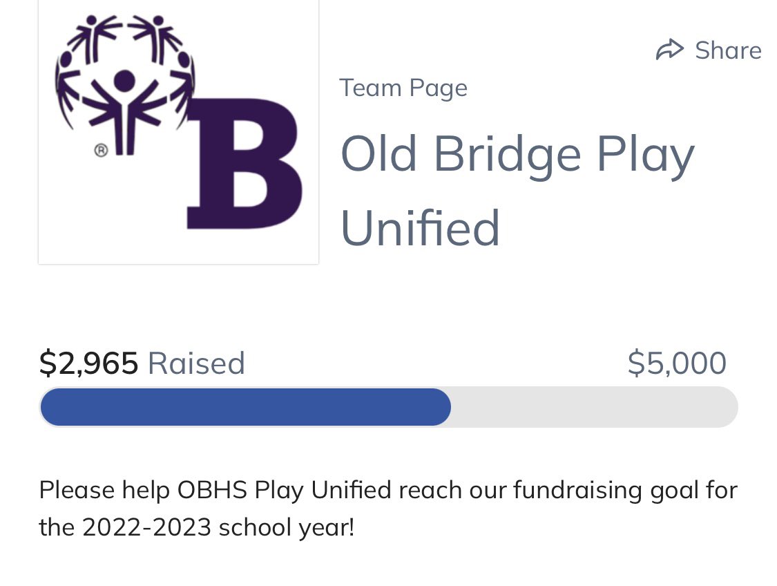 Help our OB Play Unified Team reach $3,000! support.sonj.org/team/450068 We will be plunging in the Asbury Ocean tomorrow 🌊 <a href="/OldBridgeTPS/">The Bridge</a> <a href="/MrsTonnisen/">Lisa Tonnisen</a> <a href="/mrstengi/">Kim (Boland) Tengi</a>