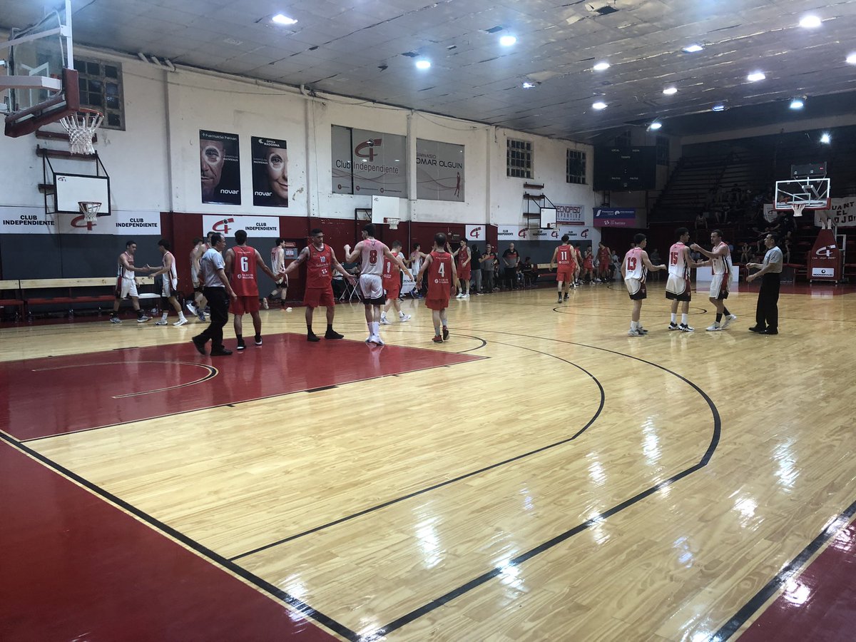 #PreFederal
Final en #zarate, derrota del rojo 
#Independiente 65
#Atenas 85