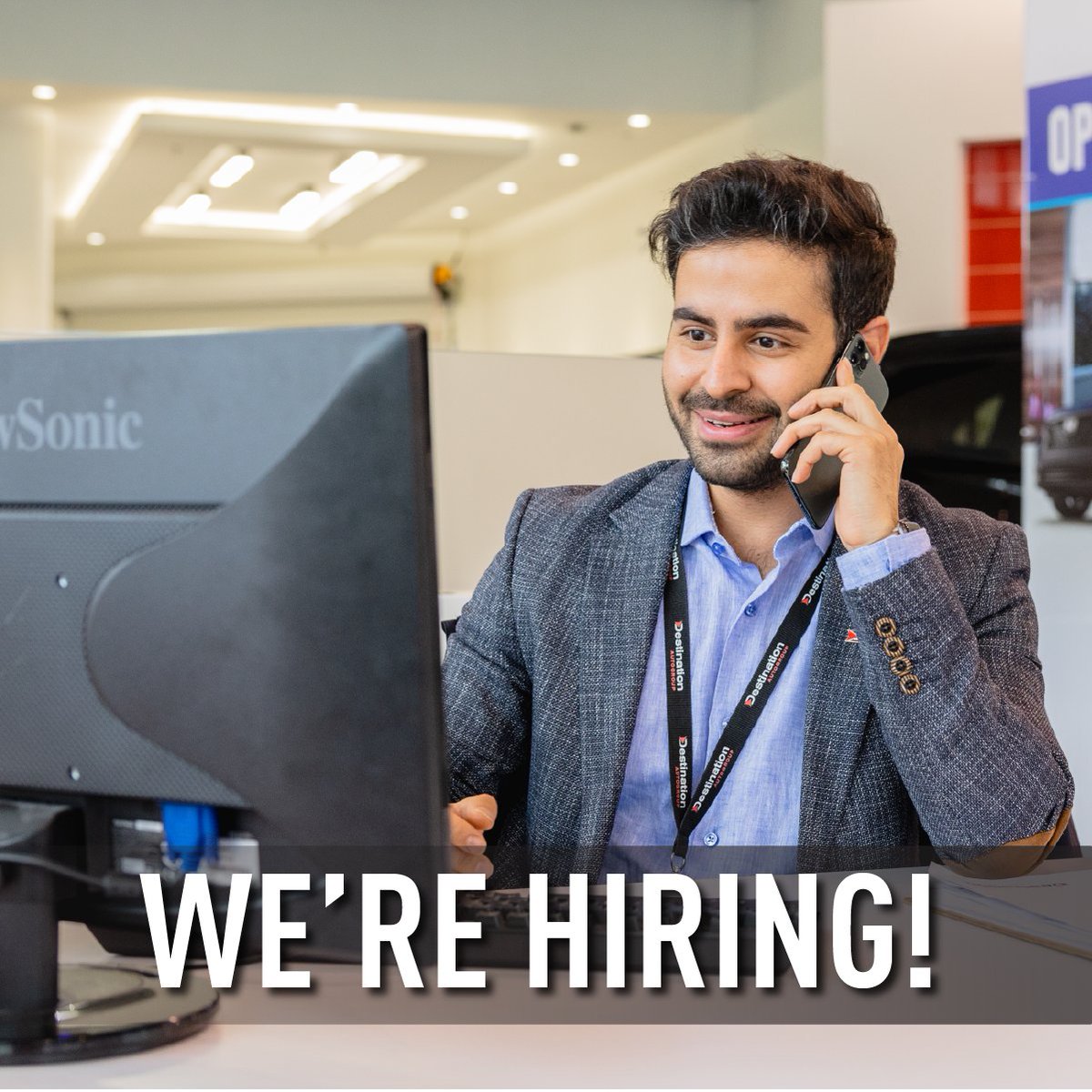 Destination_AG's tweet image. We are hiring!

Do you have a passion for cars and people? Then this is the perfect place for you!

Every day we challenge the status quo of the traditional dealership model in order to do what's right for our guests.

Visit our careers page to apply!

#ItsDifferentHere
