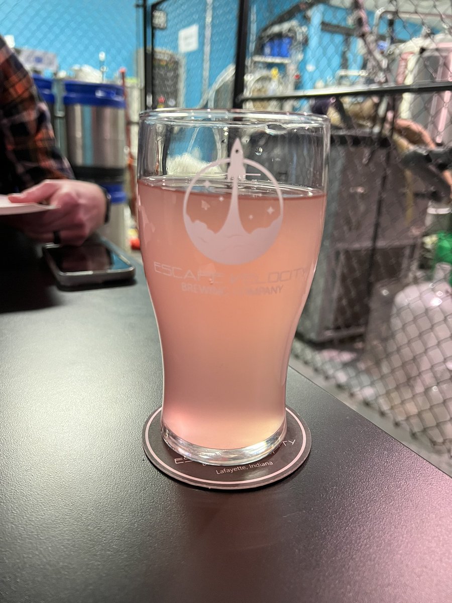 Lafayette friends, be sure to visit <a href="/EscapeBrewery/">Escape Velocity Brew</a>! Great drinks, great food, great service :)