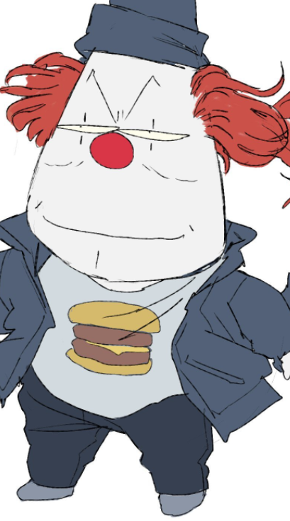 「today's clown of the day is Steve from B」|🤡 Daily Clowns 🤡のイラスト