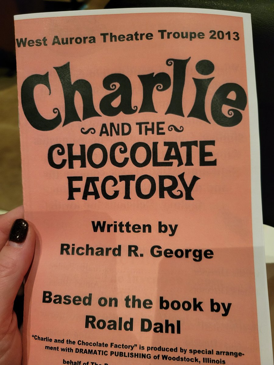 Kelli (@mrs_starck) on Twitter photo Seeing Charlie and the Chocolate Factory <a href="/sd129/">West Aurora School District 129</a> <a href="/129FineArts/">West Aurora Fine Arts</a> #supportthearts Seeing Charlie and the Chocolate Factory <a href="/sd129/">West Aurora School District 129</a> <a href="/129FineArts/">West Aurora Fine Arts</a> #supportthearts