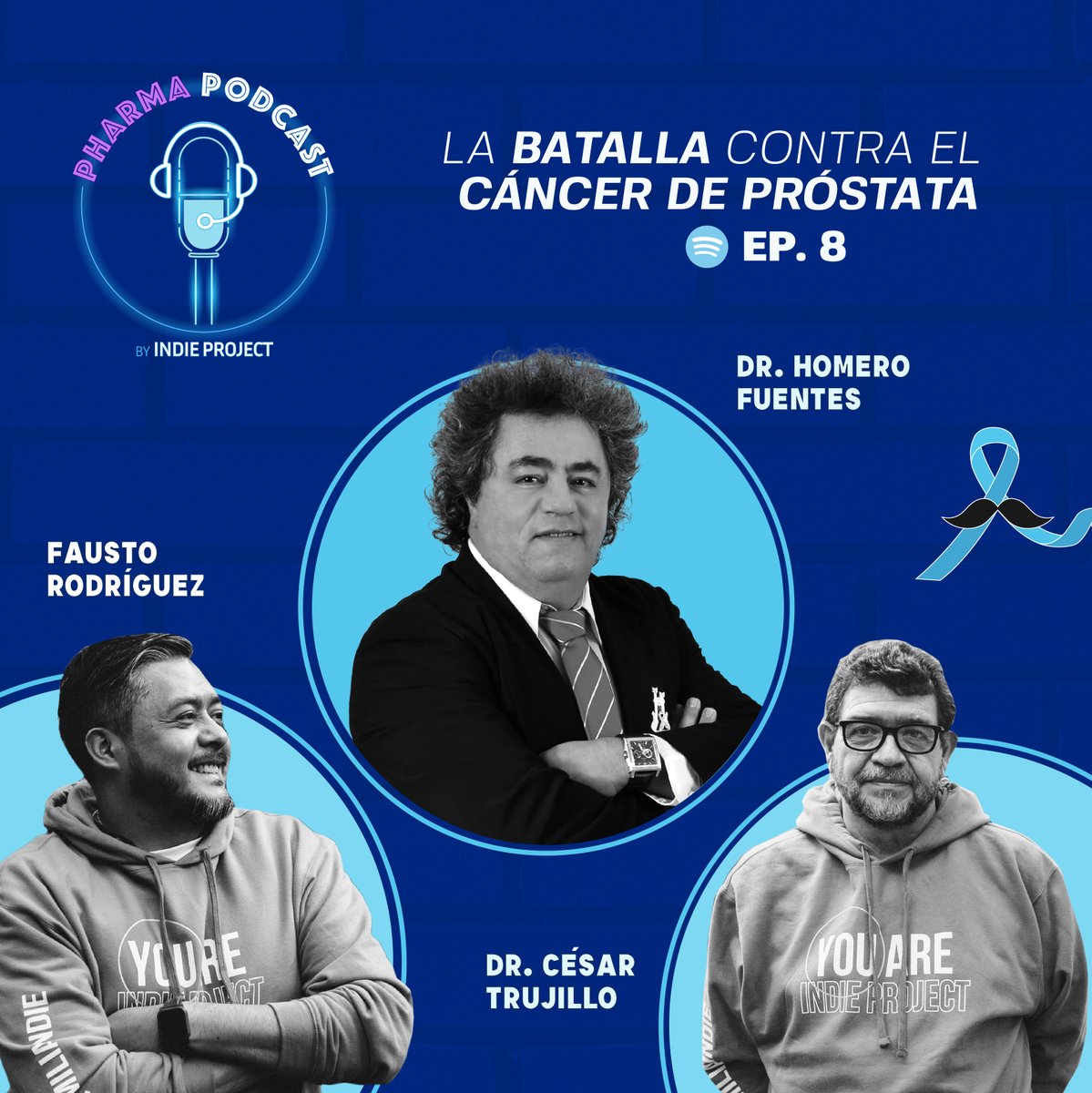 IndieProjectmx's tweet photo. En el #MesdelaSaludMasculina nos unimos a la lucha contra el #CáncerDePróstata. Acompáñanos a conocer las claves para su prevención y diagnóstico oportuno con el Dr. Homero Fuentes en su calidad de experto en la enfermedad.

Spotify: https://t.co/0IlShxCygw
 
#Movember https://t.co/NeGxSa1jVS