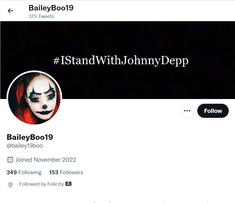 AltUserDatabase's tweet photo. ⚠️ ALT account ALERT ⚠️

#@bailey19boo
is
#_tonyal44 #_TONYA

🚩 ALIGNED gone ROGUE 🚩

MUTE or BLOCK, dont get involved

❌ tells others dont engage, but creates ALTs &amp; then engages causing havoc❌

Created: 2022-11-06, 18:12 (12 days ago)
BS rating 47%

https://t.co/1jTtd58seY https://t.co/R8lmp8n6eW