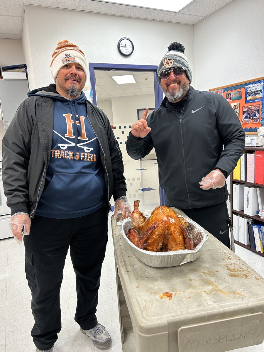Blessed to be thankful for many things, but today thankful to have the eyebrows intact and for another year of our Hernando Family coming together for our annual Turkey Fry. Go Cavaliers!