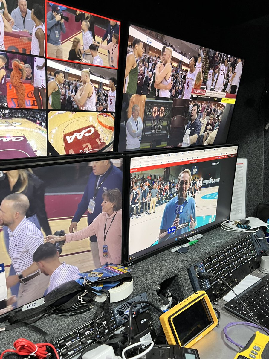 Ryan Brown (@__ryanbrown__) on Twitter photo In the truck in Charleston, SC working graphics for the <a href="/ESPNCharleston/">Shriners Children's Charleston Classic</a> Classic on ESPN2 while watching my dude <a href="/SamPHyman/">Sam Hyman</a> on the sideline in the <a href="/BahaMarHoops/">Baha Mar Hoops</a> tourney on CBSSN ! Special appearance from <a href="/jaltersports/">Jay Alter</a> In the truck in Charleston, SC working graphics for the <a href="/ESPNCharleston/">Shriners Children's Charleston Classic</a> Classic on ESPN2 while watching my dude <a href="/SamPHyman/">Sam Hyman</a> on the sideline in the <a href="/BahaMarHoops/">Baha Mar Hoops</a> tourney on CBSSN ! Special appearance from <a href="/jaltersports/">Jay Alter</a>