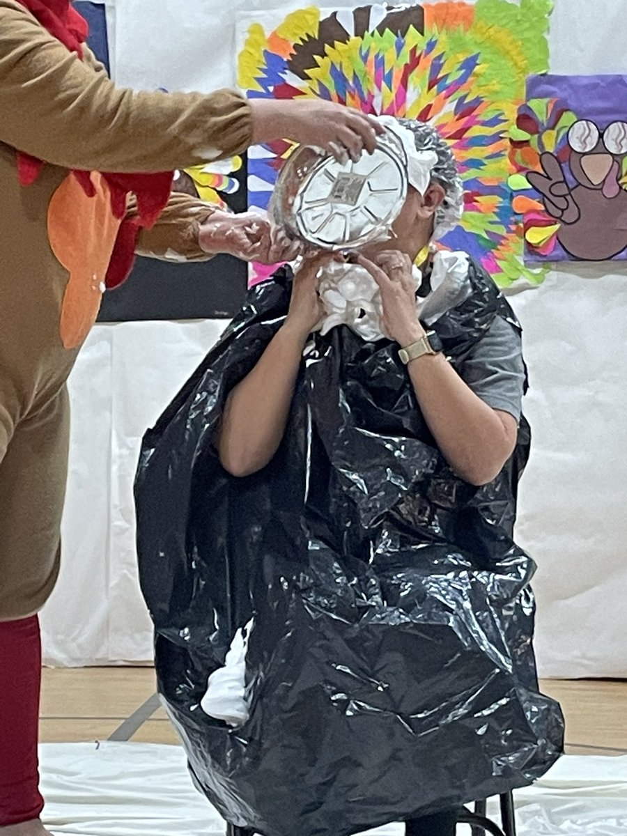 TweetDCS_WES's tweet photo. What happens when the students raise lots of money for the PTA by purchasing turkey feathers and nominating their favorite teachers? #RockinGators #BetterTogether https://t.co/x3fJvJk0GT