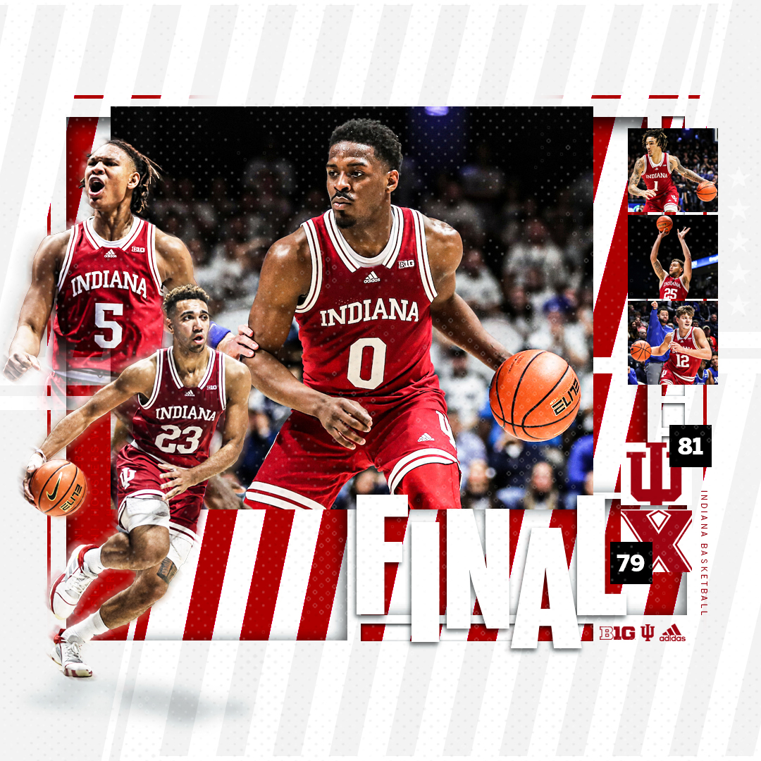IndianaMBB's tweet photo. 3-0. https://t.co/9eYNHzIGyU