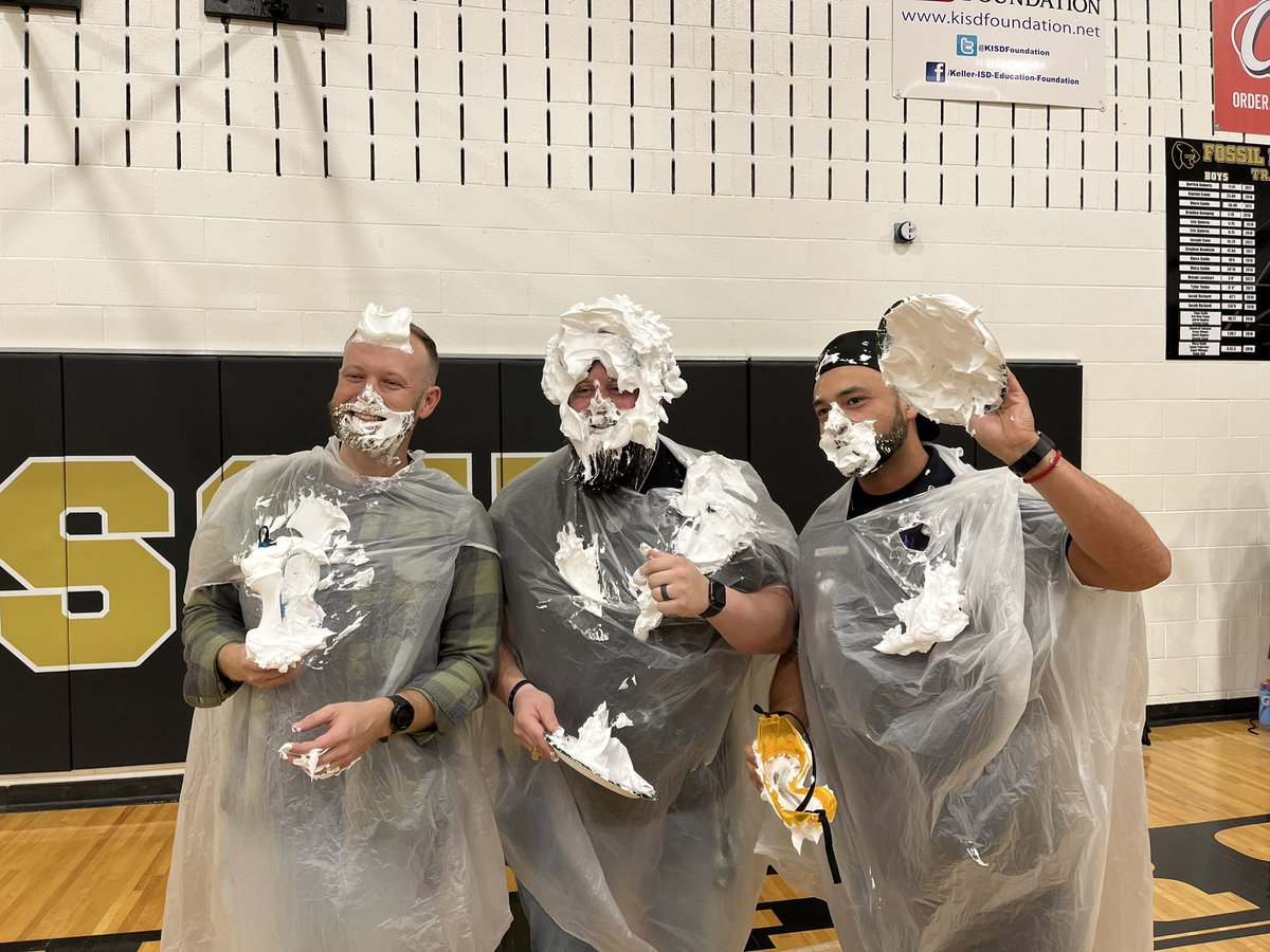 Because one pie just wasn’t going to be enough today! <a href="/MrMooreFHMS/">Mr. Moore</a> <a href="/CoachShera11/">Travis Shera</a>
