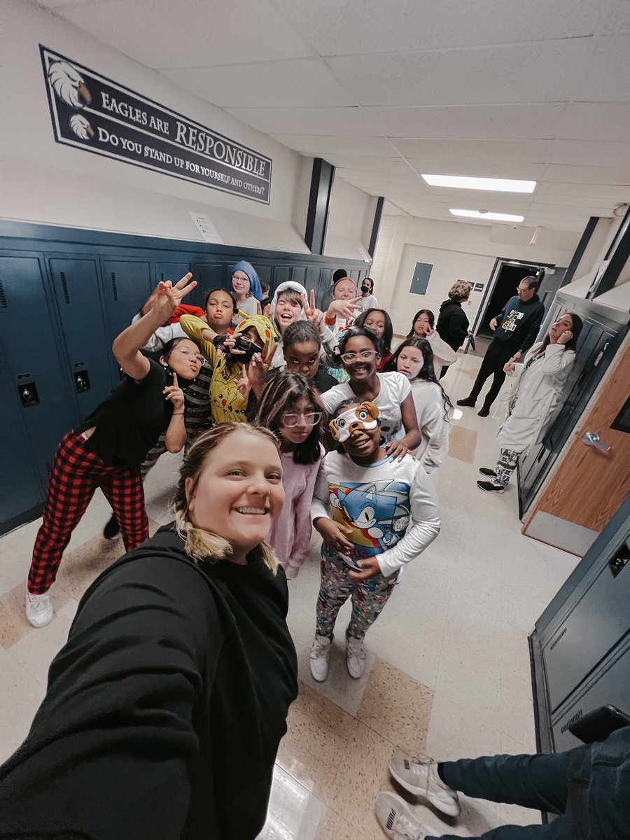 MrsWittman19's tweet photo. PJ Day is the BEST day! 💤🛏️ #EaglesRise https://t.co/H4eL8BRD5l