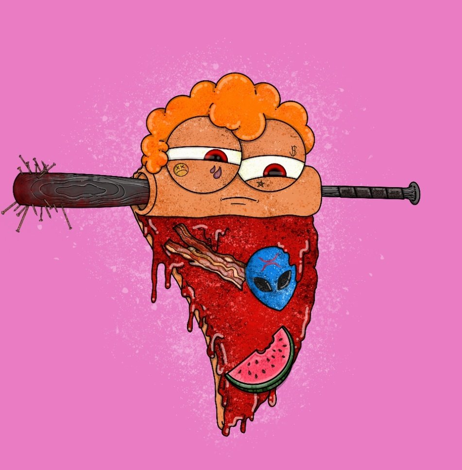 KRMKTWN's tweet photo. #BonAppetit #babby
"Fresh out the oven
Melt in your mouth kind of lovin" @PizzaPartyNFT_ @katyperry 
Bonus @xAliensNFT on my #slize 
#Fresh 🍕🍕🍕🍕🍕 https://t.co/4TBvrMfiql