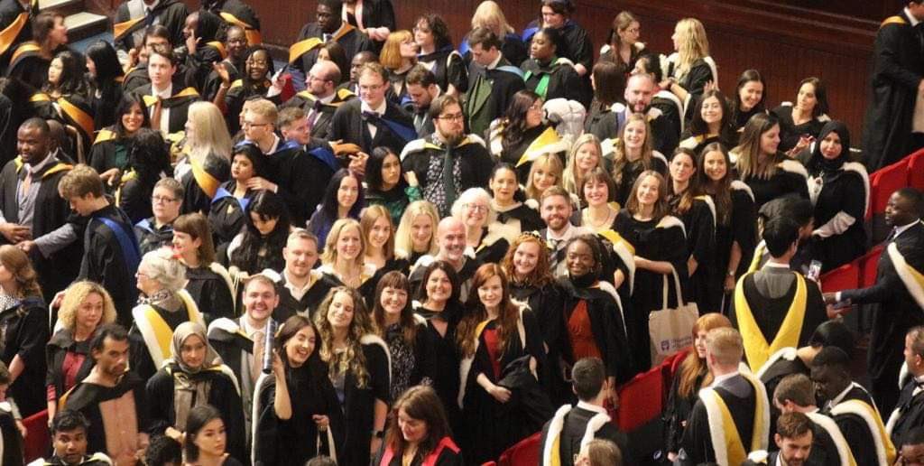 What a brilliant day us Year 3s had yesterday (even in the pouring rain). Was so lovely to see each other and our amazing lecturers again. We made it! #Classof2022 #MScEducationalPsychology