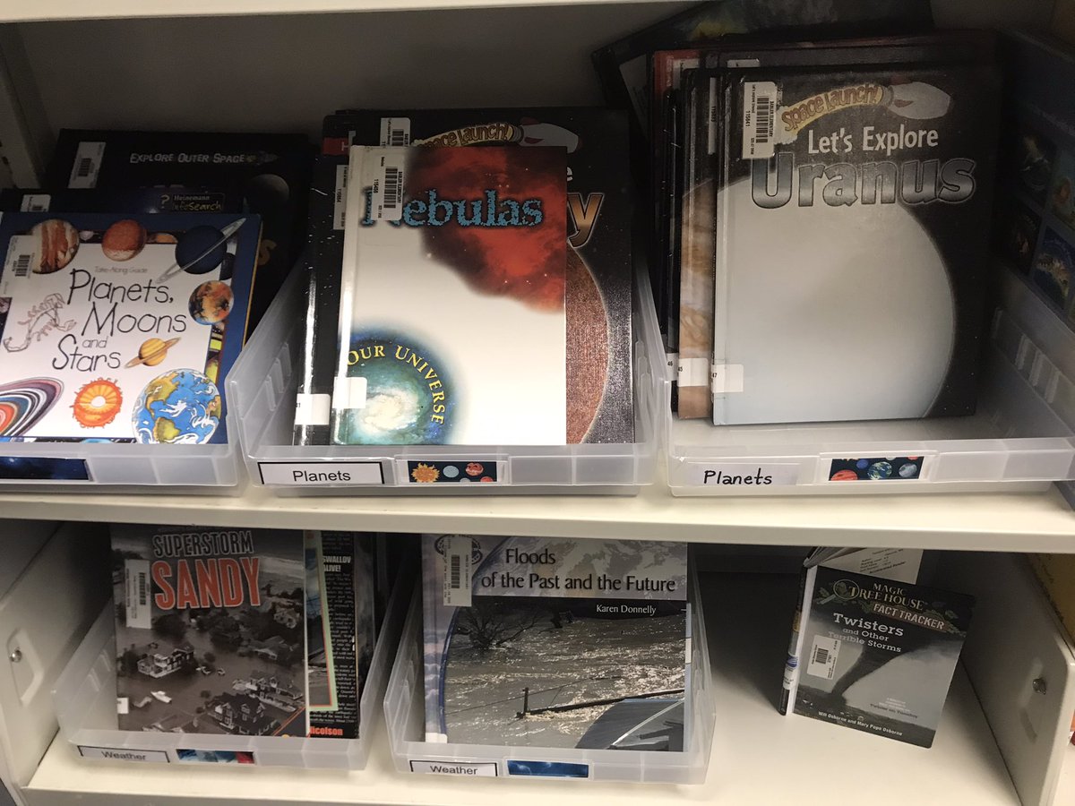 Babler Elementary Library tweet media