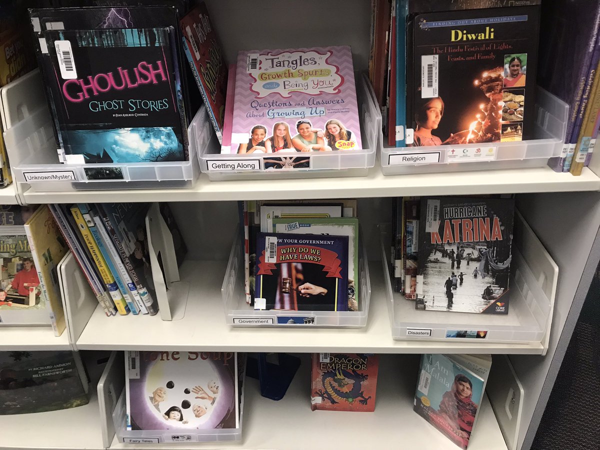 Babler Elementary Library tweet media