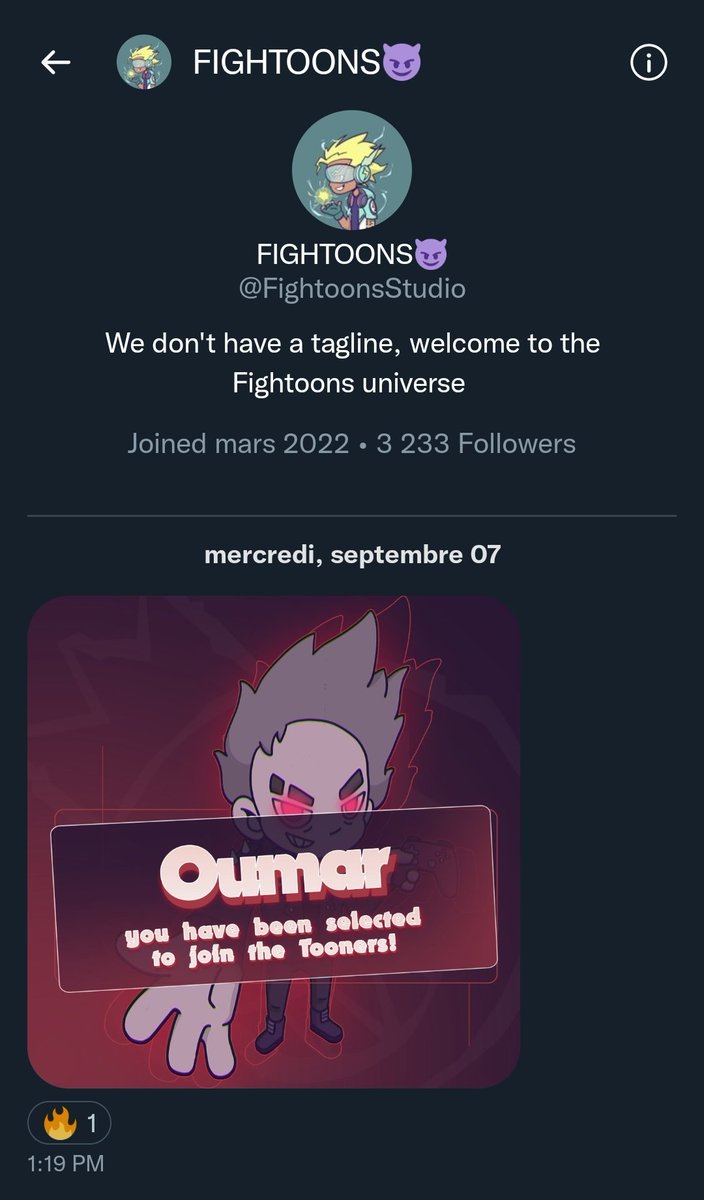 OumarSycom's tweet photo. Yo les real OG's postez vos invitations dans en commentaire si vous êtes early @FightoonsStudio.
WEN #BOSSTOONERS https://t.co/P2MmS4xZ2f