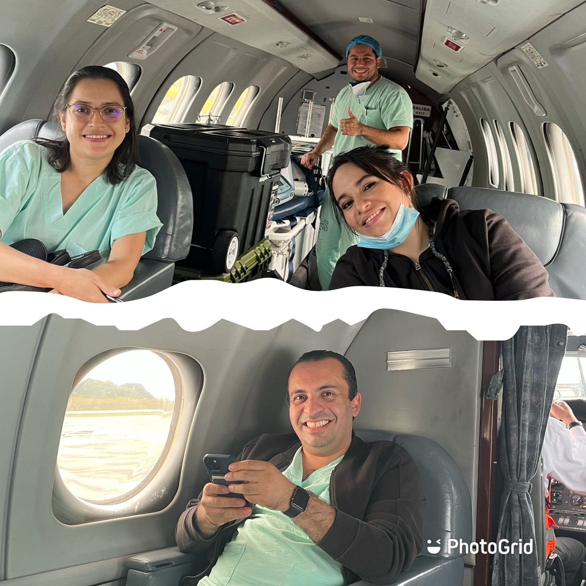 angieorco's tweet photo. Día de transporte aéreo/ECMO https://t.co/86xJTOY6an