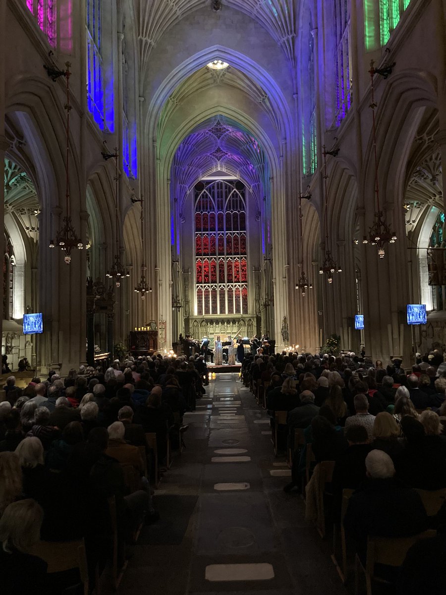 On stage <a href="/bathabbey/">Bath Abbey</a> with <a href="/fair_oriana/">Fair Oriana</a> 🎻