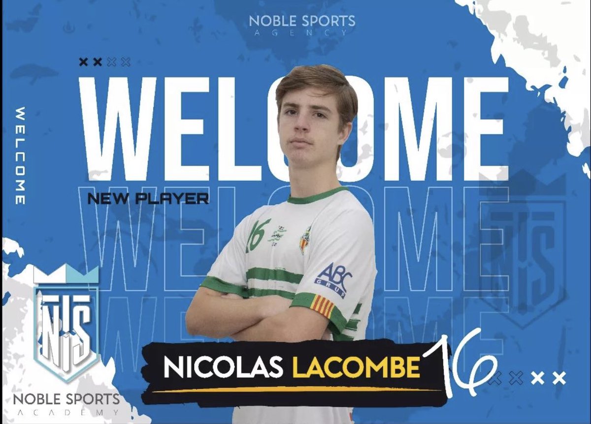 NobleAcademy_'s tweet photo. @_nicolaslacombe
Player Noble ⚽
From Haití 🇭🇹🇺🇸 🇫🇷 

At Noble we train players with the spirit of champions.

The best place to grow 🇪🇸 https://t.co/FQhfNOnjhf