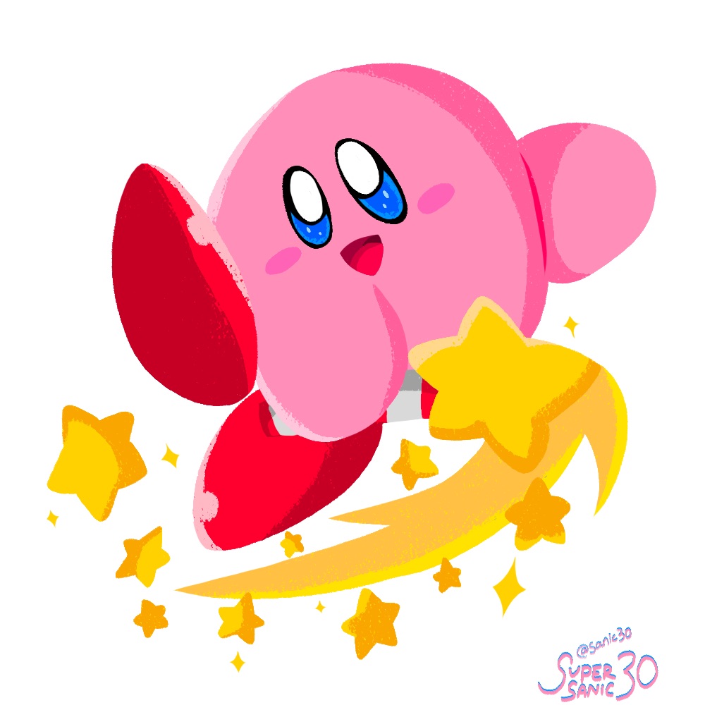 SuperSanic30 on X: Star Rod Kirby from Kirby's Adventure