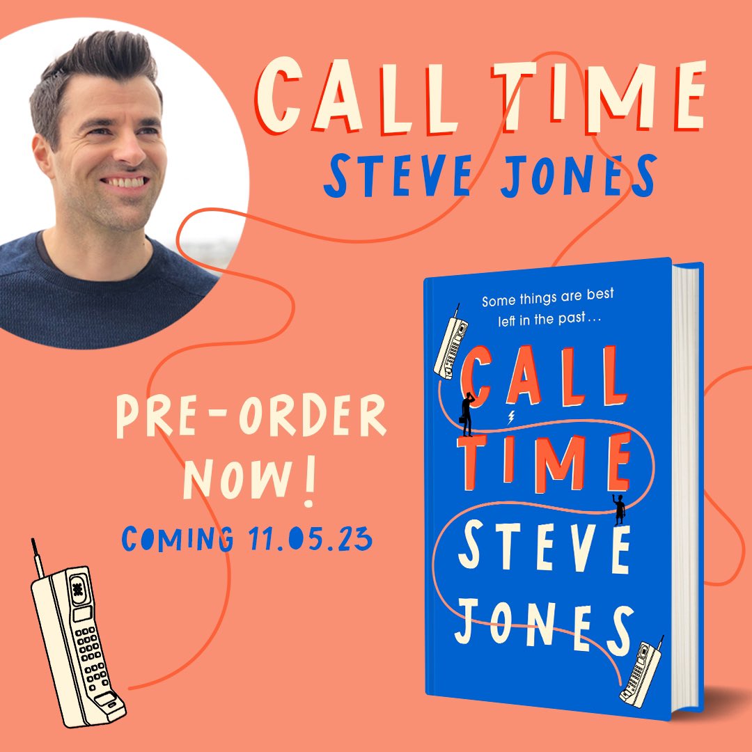 janelesley's tweet photo. BOOK REVEAL 🙂📚📖

What would you say if you could talk to your childhood self? 
What would you change? 

Introducing @SteveJones hilarious and heart-warming debut novel CALL TIME! @MichaelJBooks
out in May 2023  #CallTimeBook

Request now: https://t.co/jKcjWtiKn1 https://t.co/VmNbmutPib