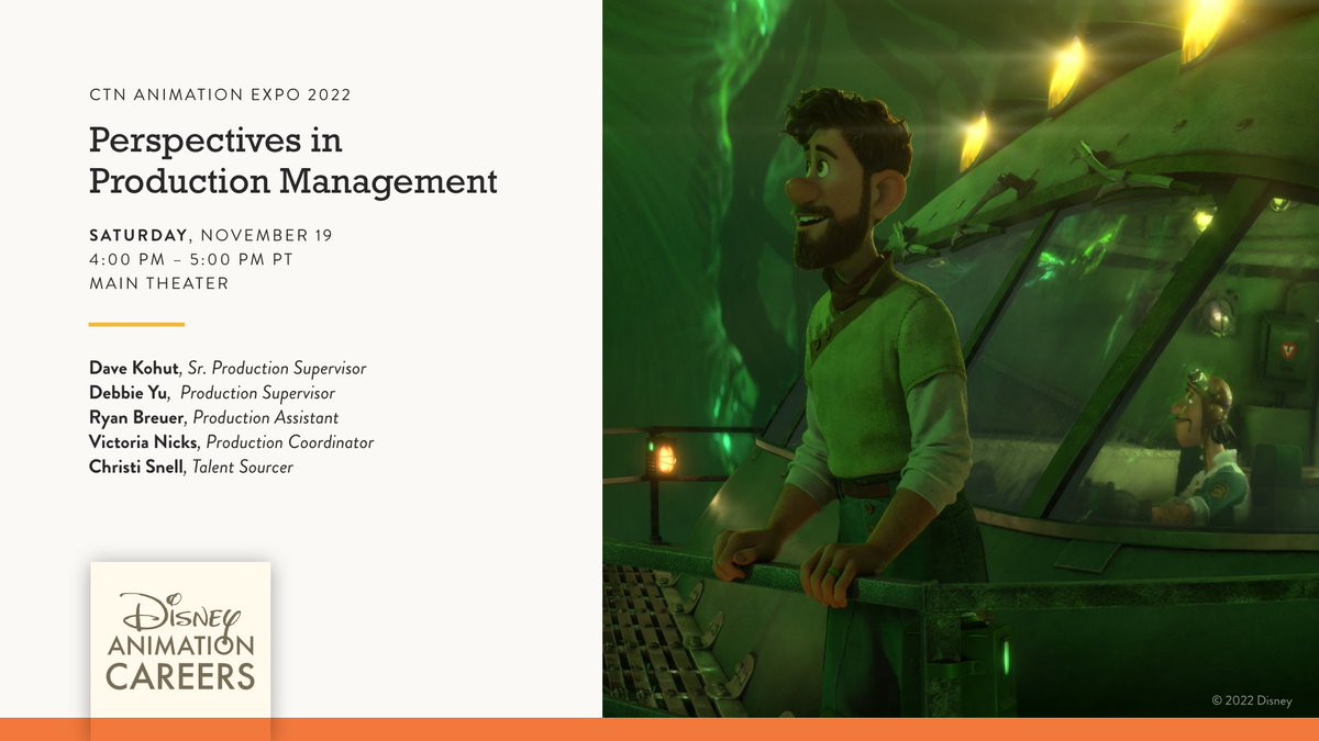 Disney Animation Careers tweet media