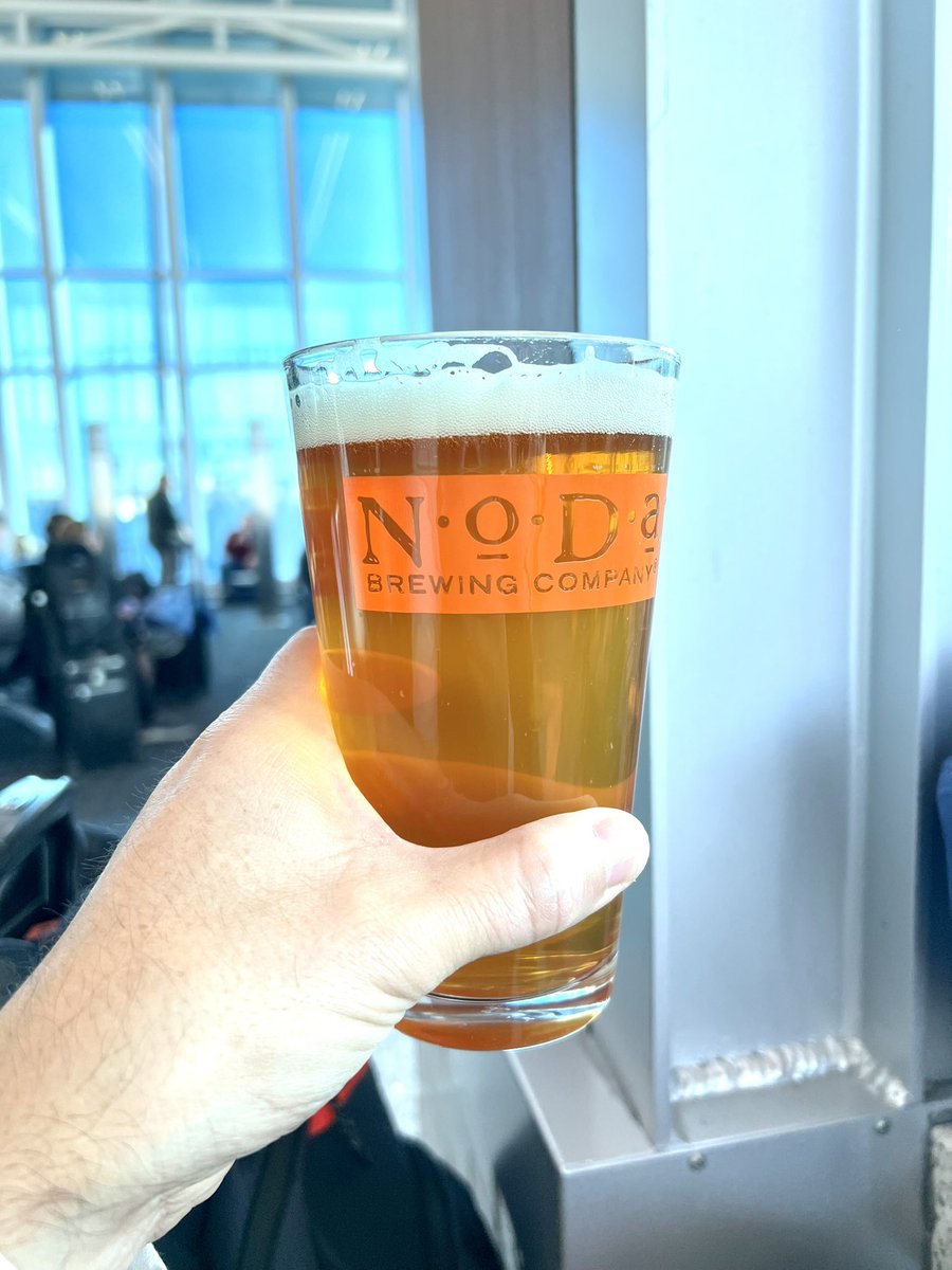 At #CLT veeeery patiently waiting for my flight 😅✈️
#vacationmode #craftbeer #tgif