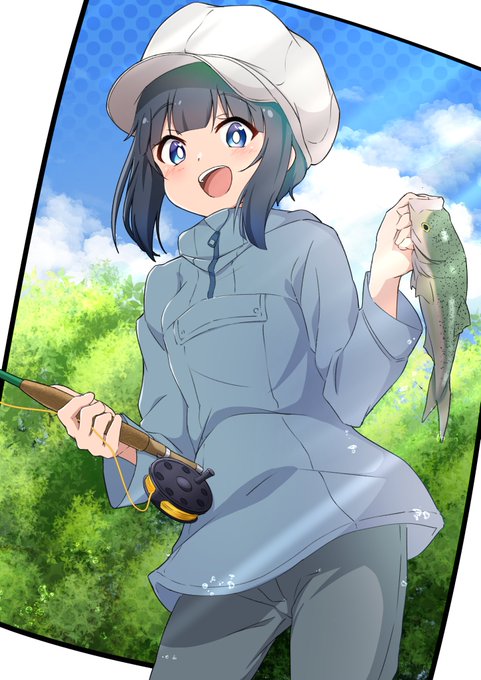 「fishing long sleeves」 illustration images(Latest)