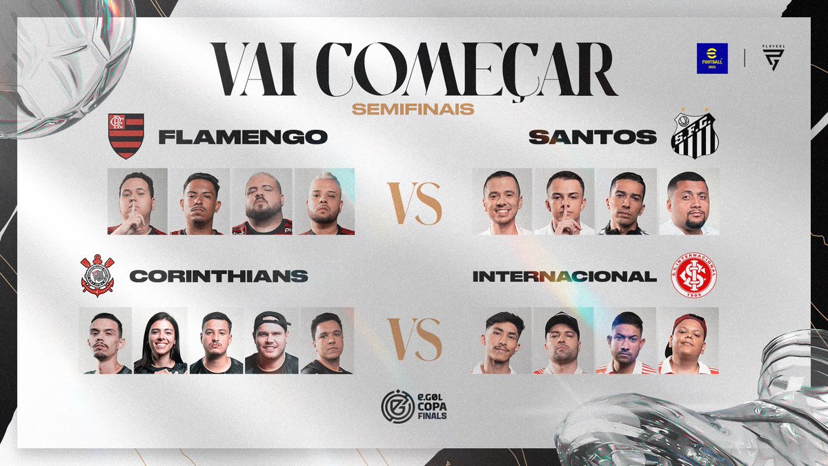 SEXTOOOOOOOOOU, tropinha do #eGOLFinals!

Podem ficar "tranquilitos", o papai chegou com dois jogos que vão pegar 🔥

Quais equipes vão chegar na grande final? Comente seu palpite 🏆⚽️

⏰19h
📺 youtube.com/channel/UCWS8e…

#eGOL #FuteboldeCasa #eFootball