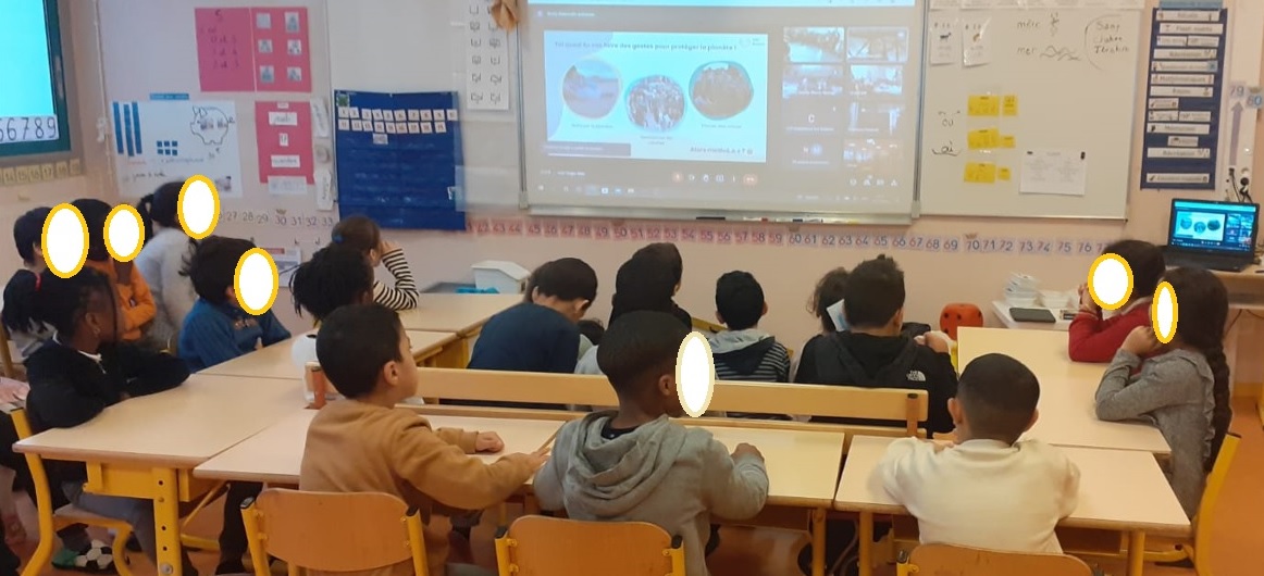 Nous avons assisté à une visio de présentation pour notre participation au jeu Ma Petite Planète. Très sympa. #MPP  @MaPetitePlanete