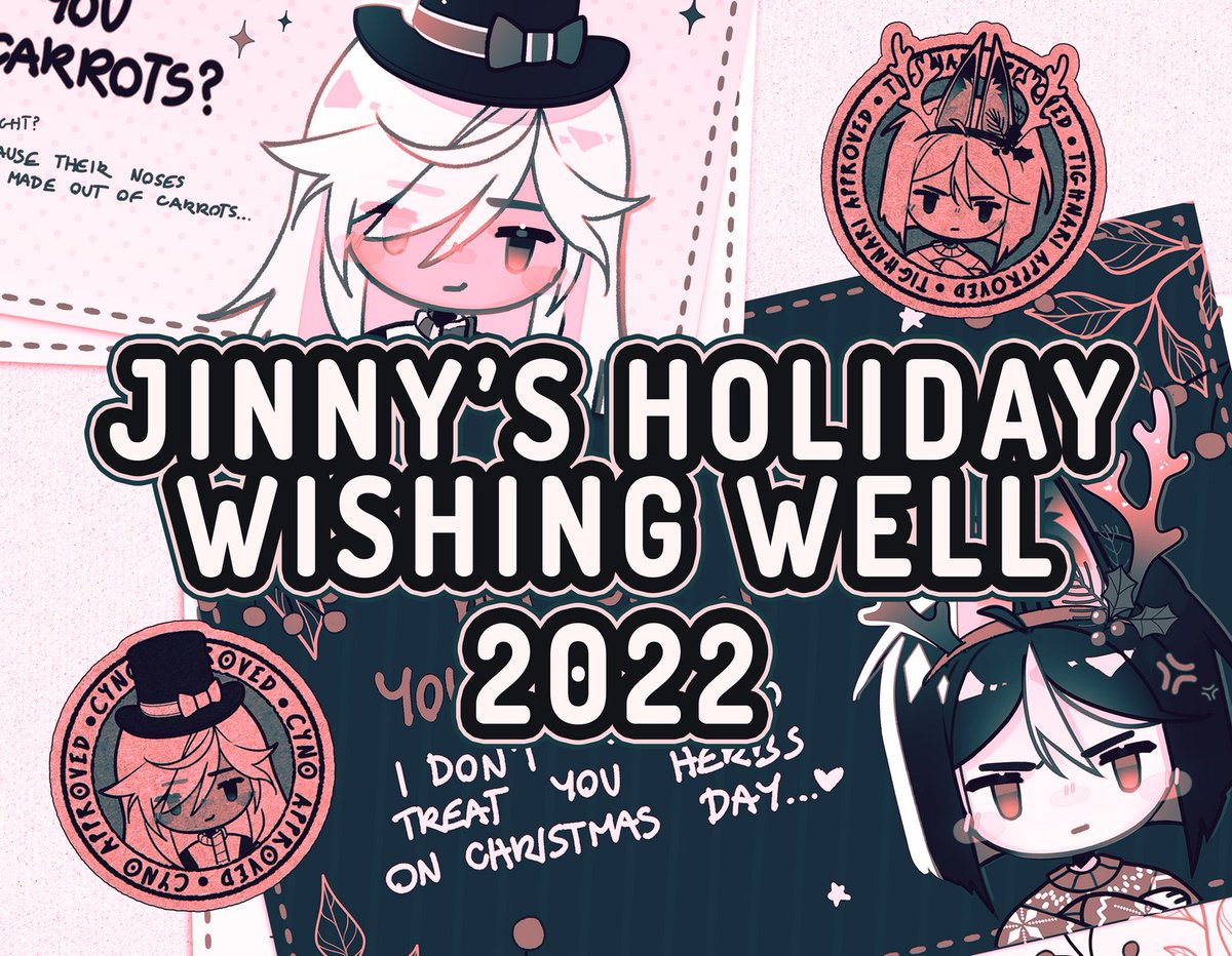 ✨HOLIDAY MAIL TIME ✨
get yourself a slot while you can because they are REALLY limited (I'm sorry 😩)
https://t.co/GVtHoreMNb

FOR MUTUALS:
https://t.co/eGAwOABYFL

Thank you for being here this year 💙 