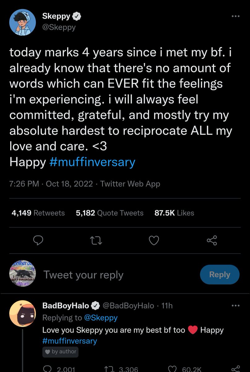 reet_20's tweet photo. @dsmptwtdni like you know? did you know that skeppy and bad are dating? https://t.co/PCqkHiEC0H