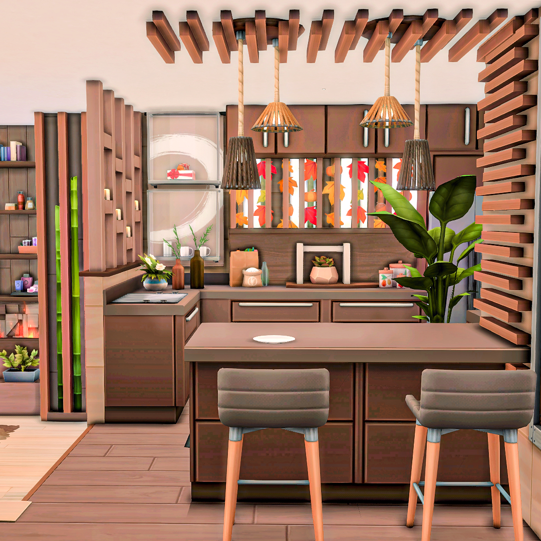 SimsonicaS's tweet image. Sharing with you today my latest build with no cc → Warm and Cozy Family Home 
Speed build available on my youtube channel → simsnovation (link in comments). BTW I tried a little voice over for the intro part so a little bit shy here... 
#TS4 #Sims4 #TheSims4 #ShowUsYourBuilds